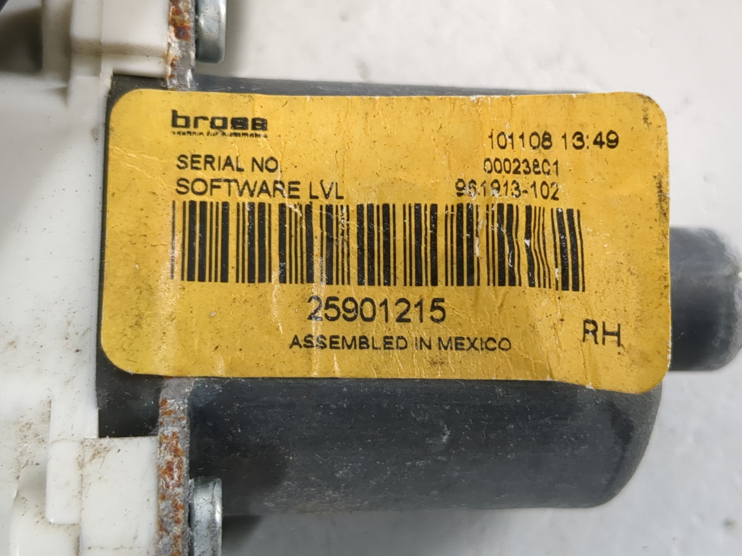 2007-2012 Gmc Acadia Used Window Regulator Right Passenger Rear - Oemusedautoparts1.com