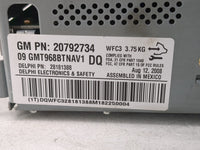 2009 Gmc Acadia Radio AM FM Cd Player Receiver Replacement P/N:20792734 Fits OEM Used Auto Parts - Oemusedautoparts1.com