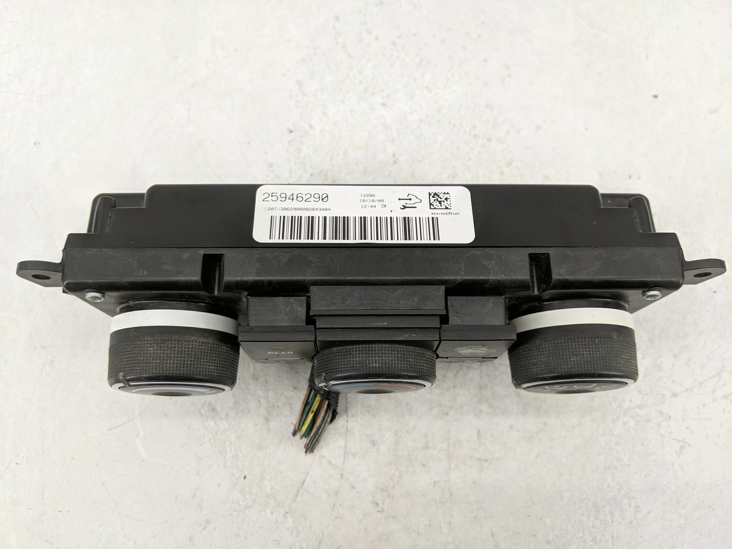 2007-2012 Gmc Acadia Climate Control Module Temperature AC/Heater Replacement P/N:25946290 Fits Fits 2007 2008 2009 2010 201
