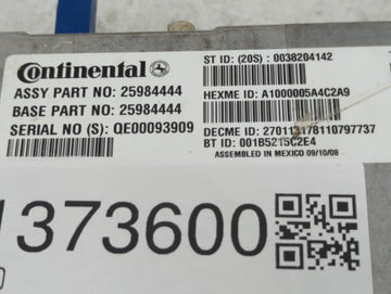 2009 Gmc Acadia PCM Engine Control Computer ECU ECM PCU OEM P/N:25984444 Fits OEM Used Auto Parts
