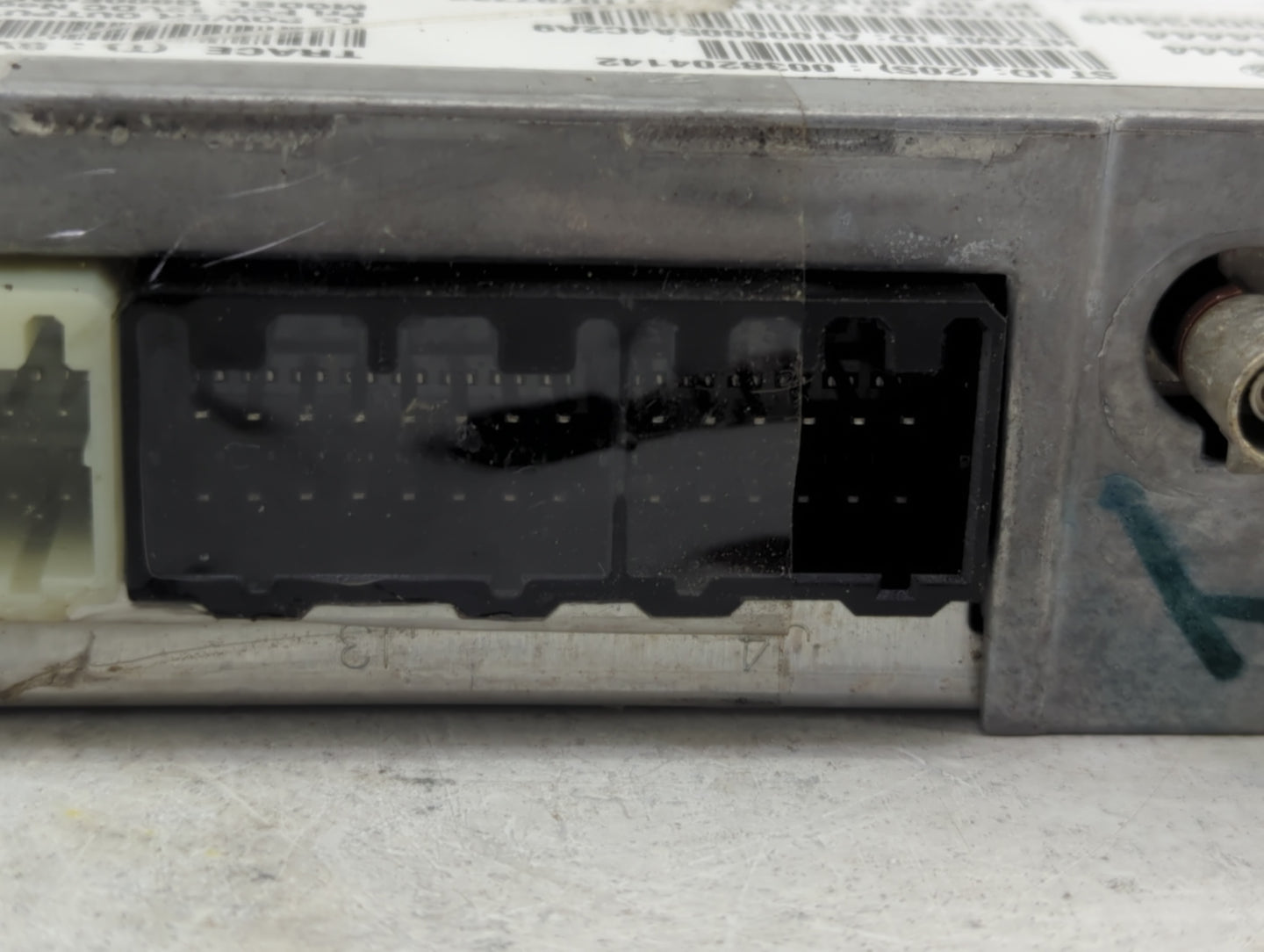 2009 Gmc Acadia PCM Engine Control Computer ECU ECM PCU OEM P/N:25984444 Fits OEM Used Auto Parts - Oemusedautoparts1.com