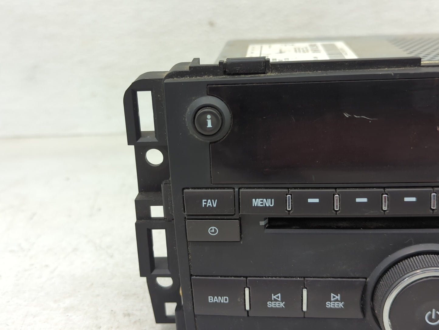 2009-2011 Gmc Acadia Radio AM FM Cd Player Receiver Replacement P/N:25974805 Fits Fits 2009 2010 2011 OEM Used Auto Parts - 
