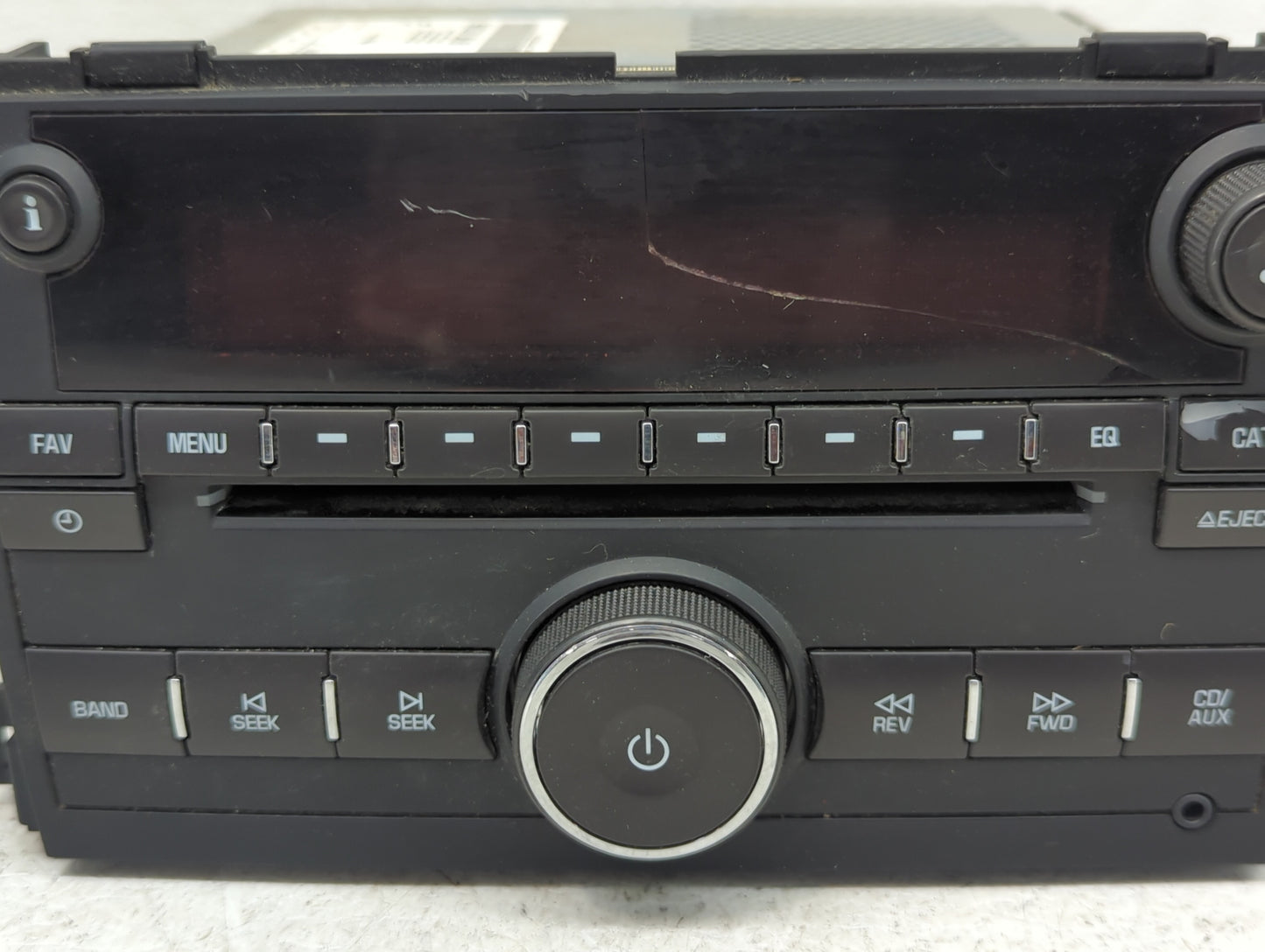 2009-2011 Gmc Acadia Radio AM FM Cd Player Receiver Replacement P/N:25974805 Fits Fits 2009 2010 2011 OEM Used Auto Parts - 