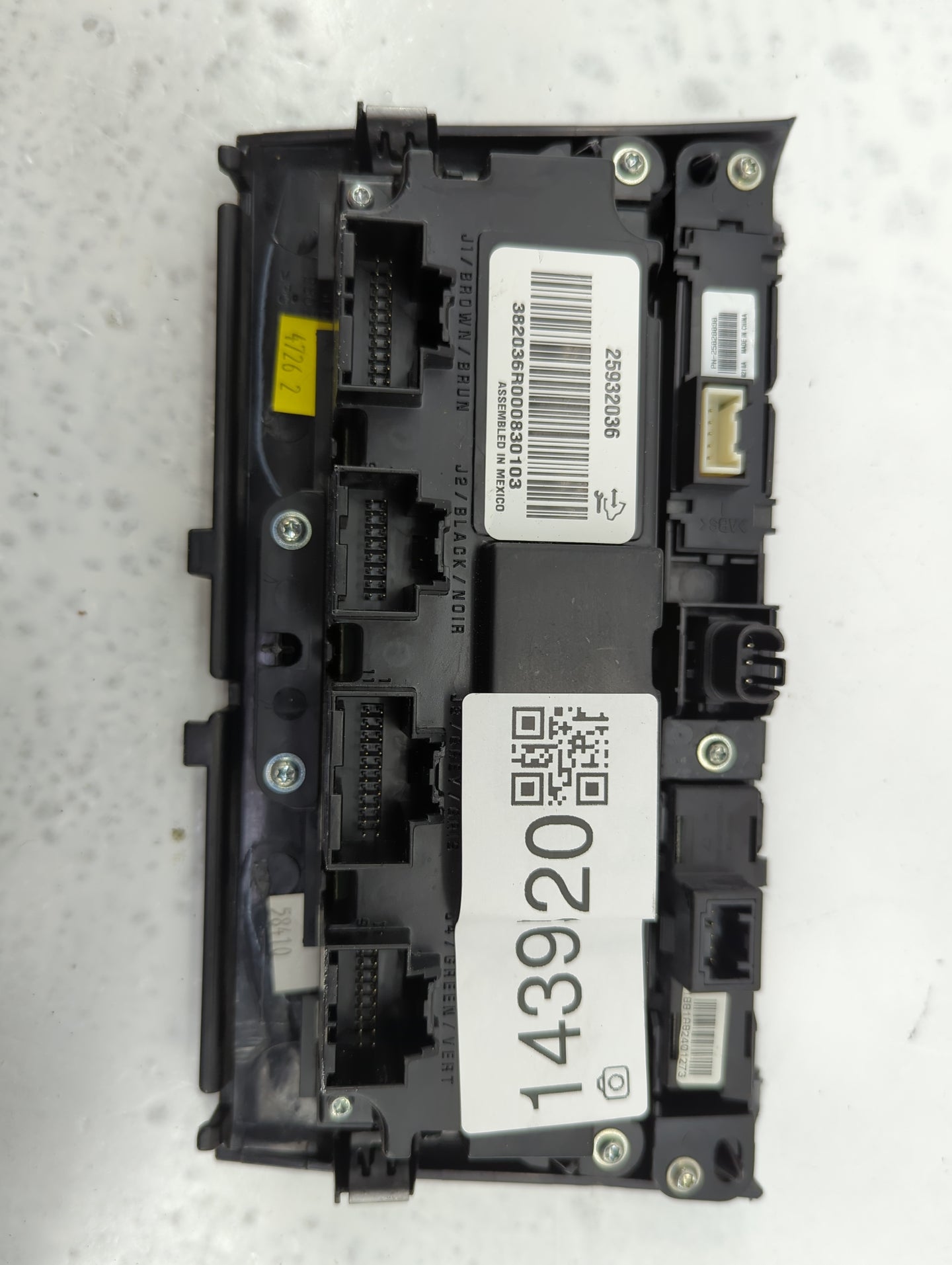 2007-2012 Gmc Acadia Climate Control Module Temperature AC/Heater Replacement P/N:25932036 Fits Fits 2007 2008 2009 2010 201
