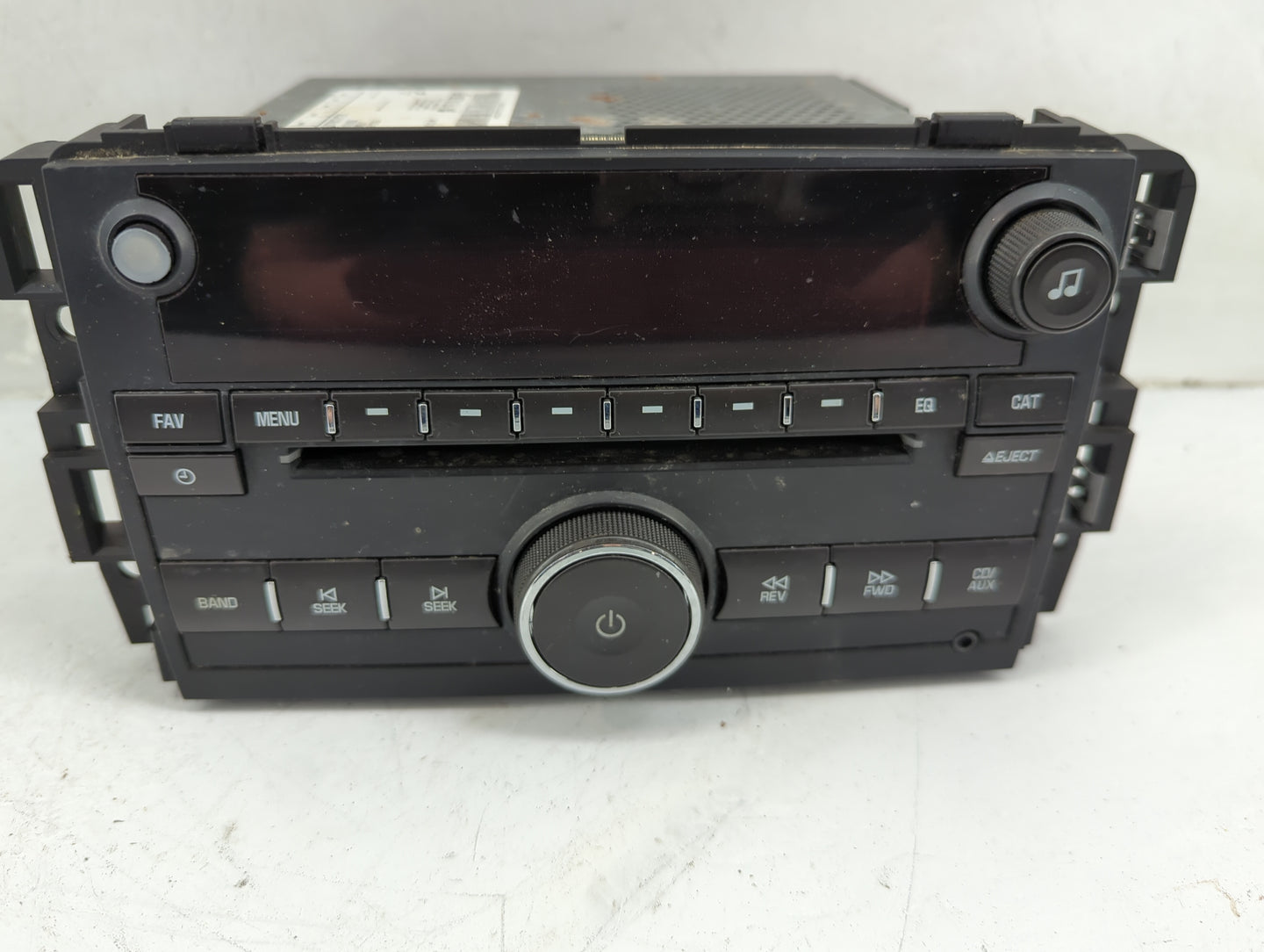 2009-2011 Gmc Acadia Radio AM FM Cd Player Receiver Replacement P/N:28150525 25974805 Fits Fits 2009 2010 2011 OEM Used Auto