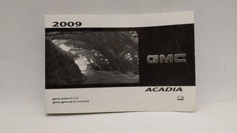 compare product 2009 Gmc Acadia Owners Manual Book Guide OEM Used Auto Parts