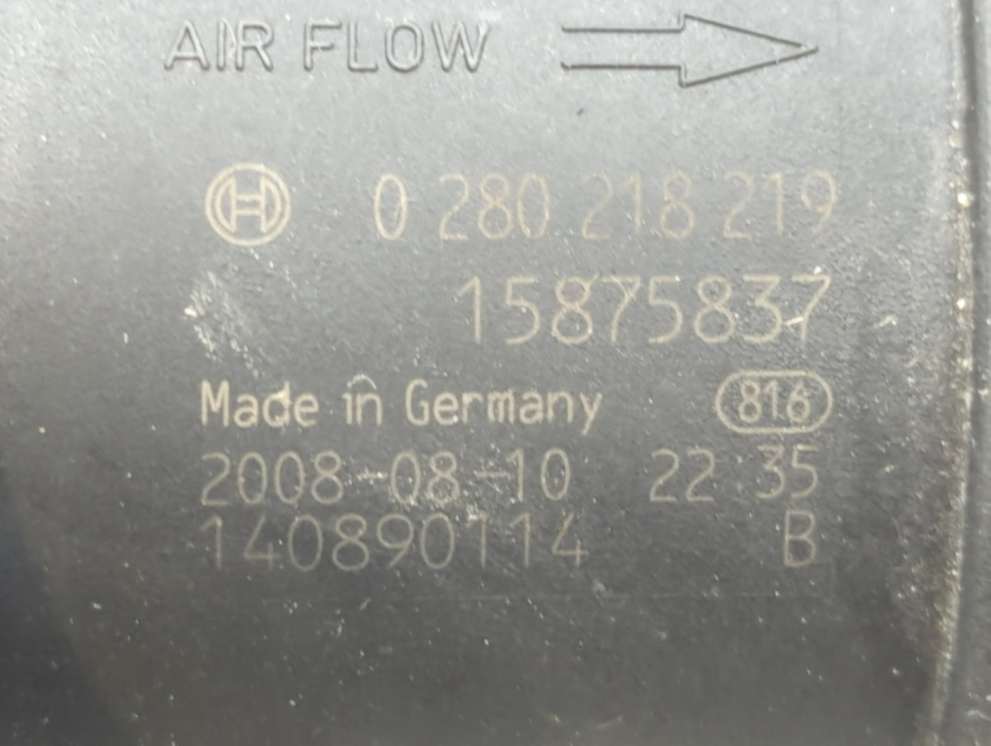2009-2011 Gmc Acadia Mass Air Flow Meter Maf - Oemusedautoparts1.com