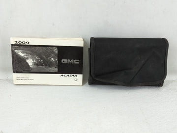 2009 Gmc Acadia Owners Manual Book Guide P/N:15919282 OEM Used Auto Parts - Oemusedautoparts1.com