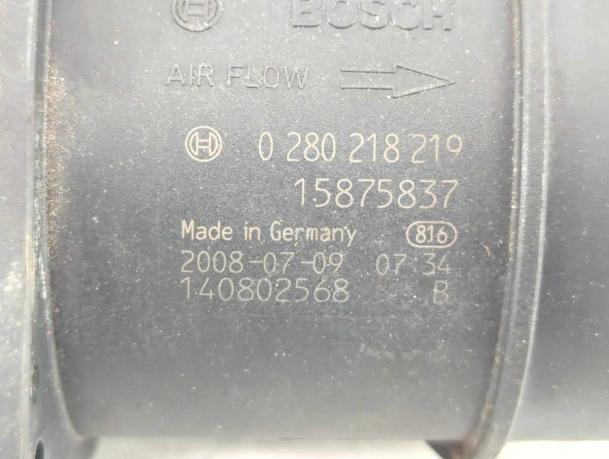 2009-2011 Gmc Acadia Mass Air Flow Meter Maf Sensor 635012 - Oemusedautoparts1.com