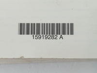2009 Gmc Acadia Owners Manual Book Guide P/N:15919282 A OEM Used Auto Parts - Oemusedautoparts1.com