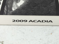 2009 Gmc Acadia Owners Manual Book Guide OEM Used Auto Parts - Oemusedautoparts1.com