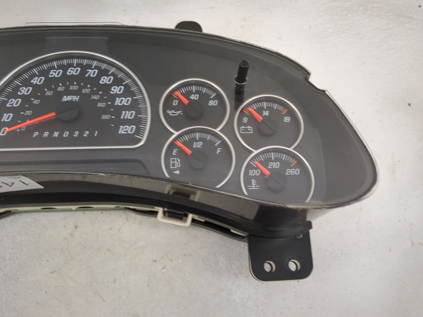 2006-2009 Gmc Envoy Instrument Cluster Speedometer Gauges P/N:15298118 28037763 Miles: Fits Fits 2006 2007 2008 2009 OEM Use