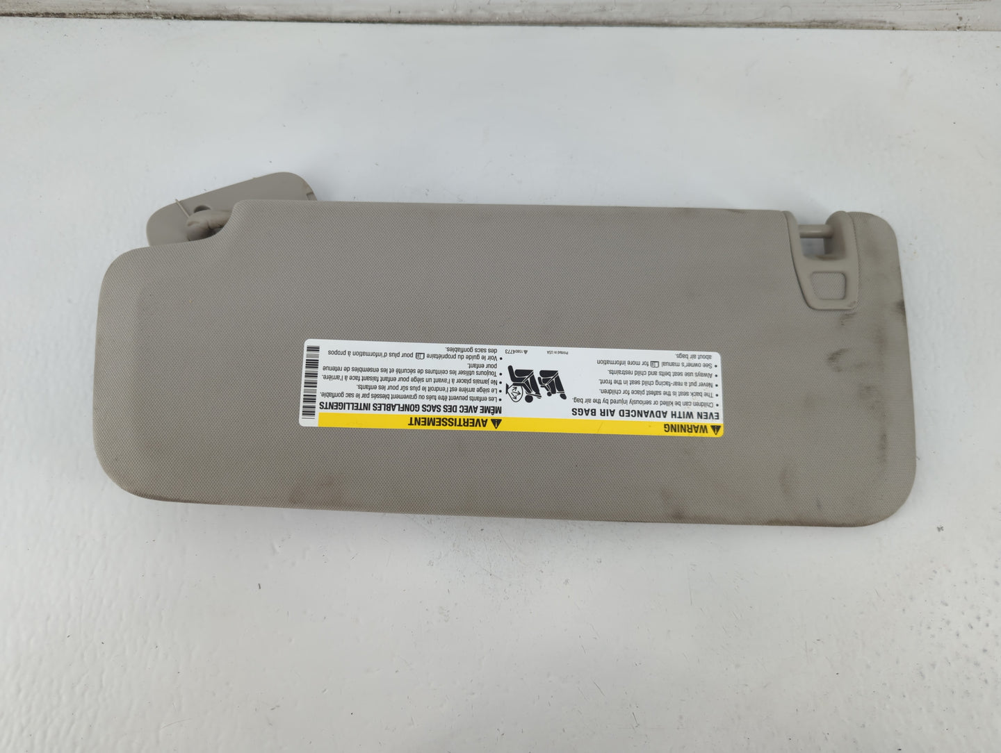 2007-2013 Gmc Sierra 1500 Sun Visor Shade Replacement Passenger Right Mirror Fits Fits 2007 2008 2009 2010 2011 2012 2013 20
