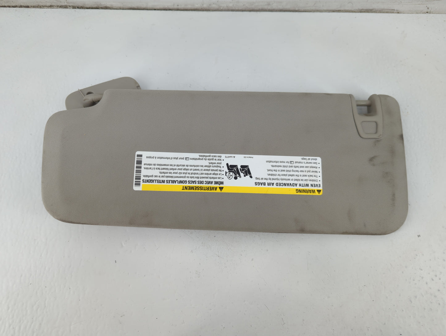 2007-2013 Gmc Sierra 1500 Sun Visor Shade Replacement Passenger Right Mirror Fits Fits 2007 2008 2009 2010 2011 2012 2013 20