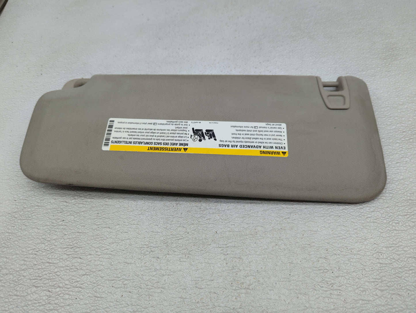 2007-2013 Gmc Sierra 1500 Sun Visor Shade Replacement Passenger Right Mirror Fits Fits 2007 2008 2009 2010 2011 2012 2013 20