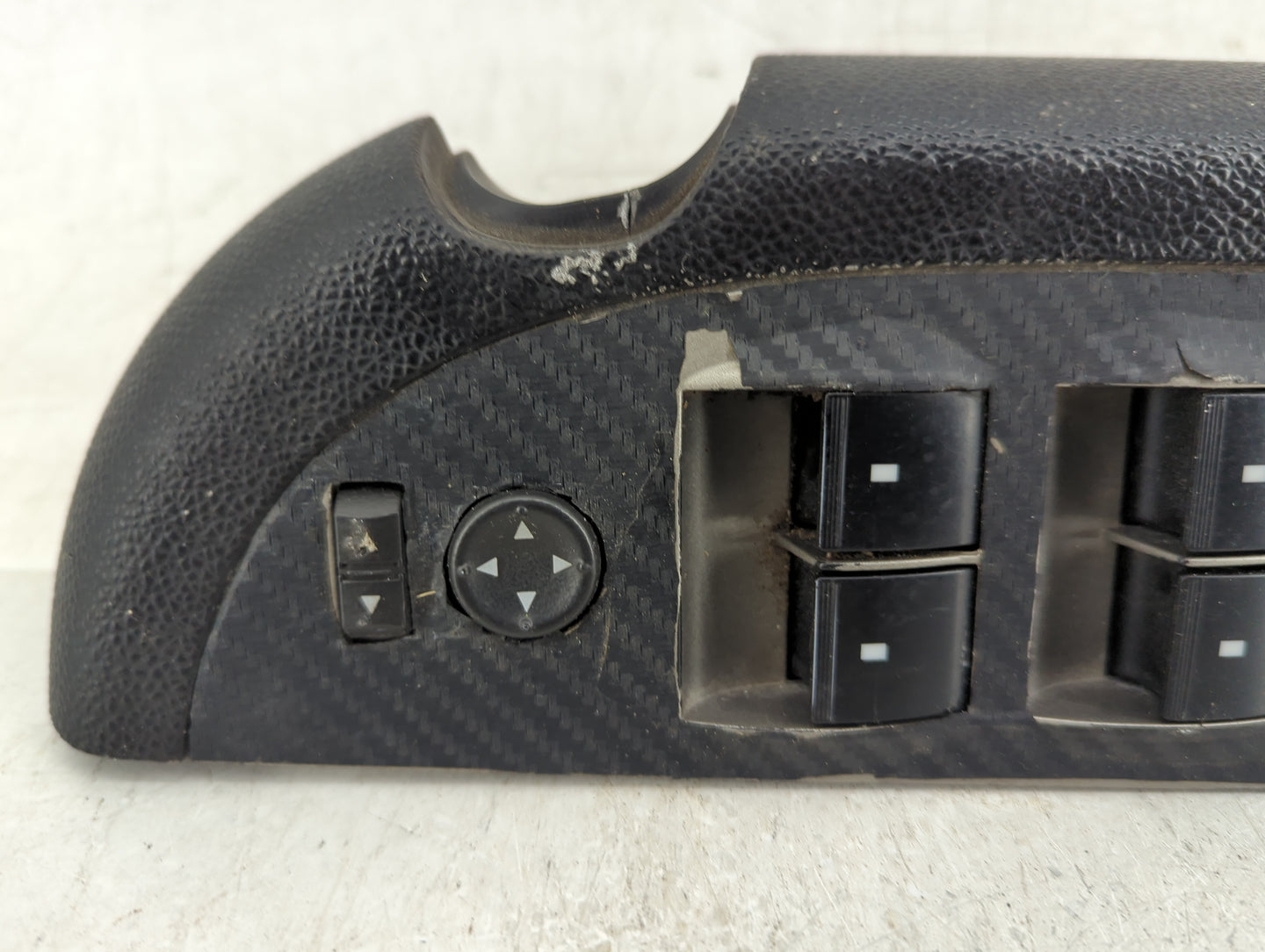 2009 Gmc Sierra 1500 Master Power Window Switch Replacement Driver Side Left P/N:25845693 Fits OEM Used Auto Parts - Oemused
