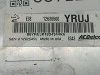 2009 Gmc Sierra 1500 PCM Engine Control Computer ECU ECM PCU OEM P/N:12630500 Fits Fits 2010 OEM Used Auto Parts - Oemusedau