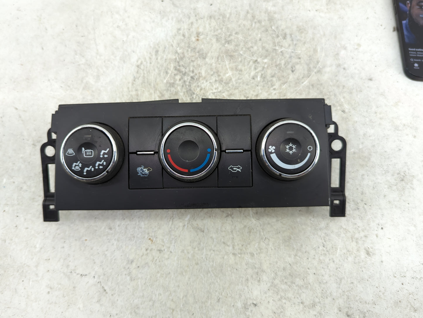 2007-2009 Gmc Sierra 2500 Climate Control Module Temperature AC/Heater Replacement Fits Fits 2007 2008 2009 OEM Used Auto Pa