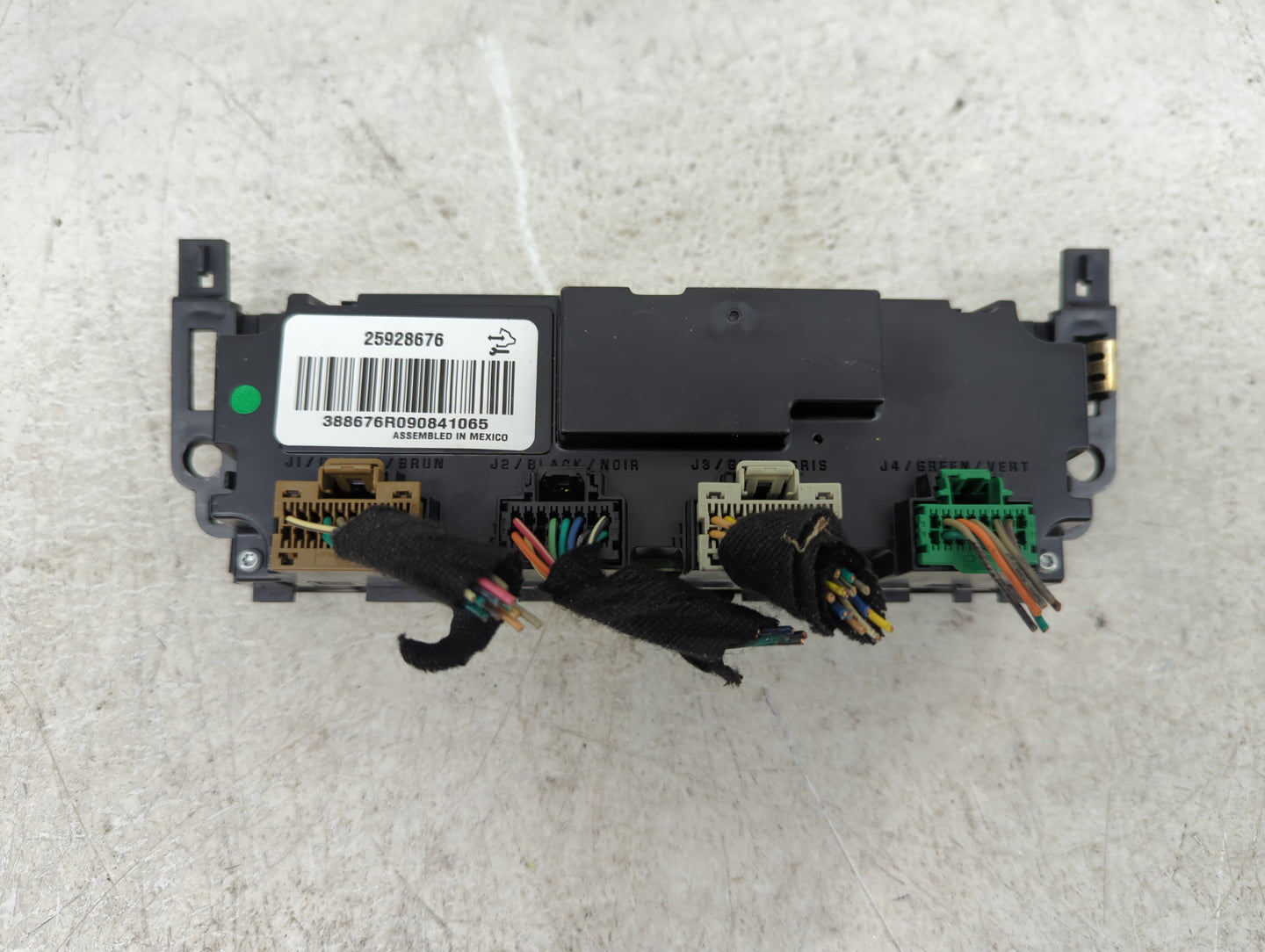 2007-2011 Gmc Yukon Climate Control Module Temperature AC/Heater Replacement P/N:25928676 Fits Fits 2007 2008 2009 2010 2011
