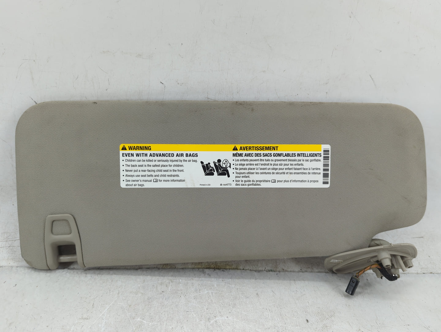 2007-2014 Gmc Yukon Sun Visor Shade Replacement Driver Left Mirror Fits Fits 2007 2008 2009 2010 2011 2012 2013 2014 OEM Use