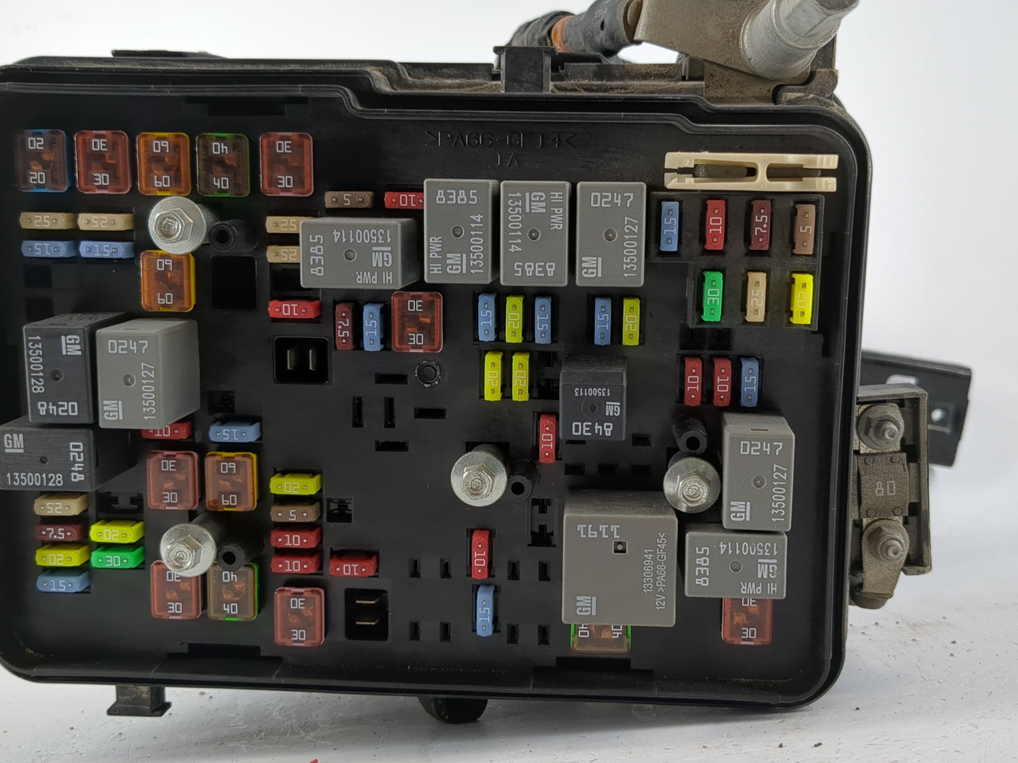 2007-2009 Gmc Yukon Fusebox Fuse Box Panel Relay Module P/N:22865686 Fits Fits 2007 2008 2009 OEM Used Auto Parts - Oemuseda