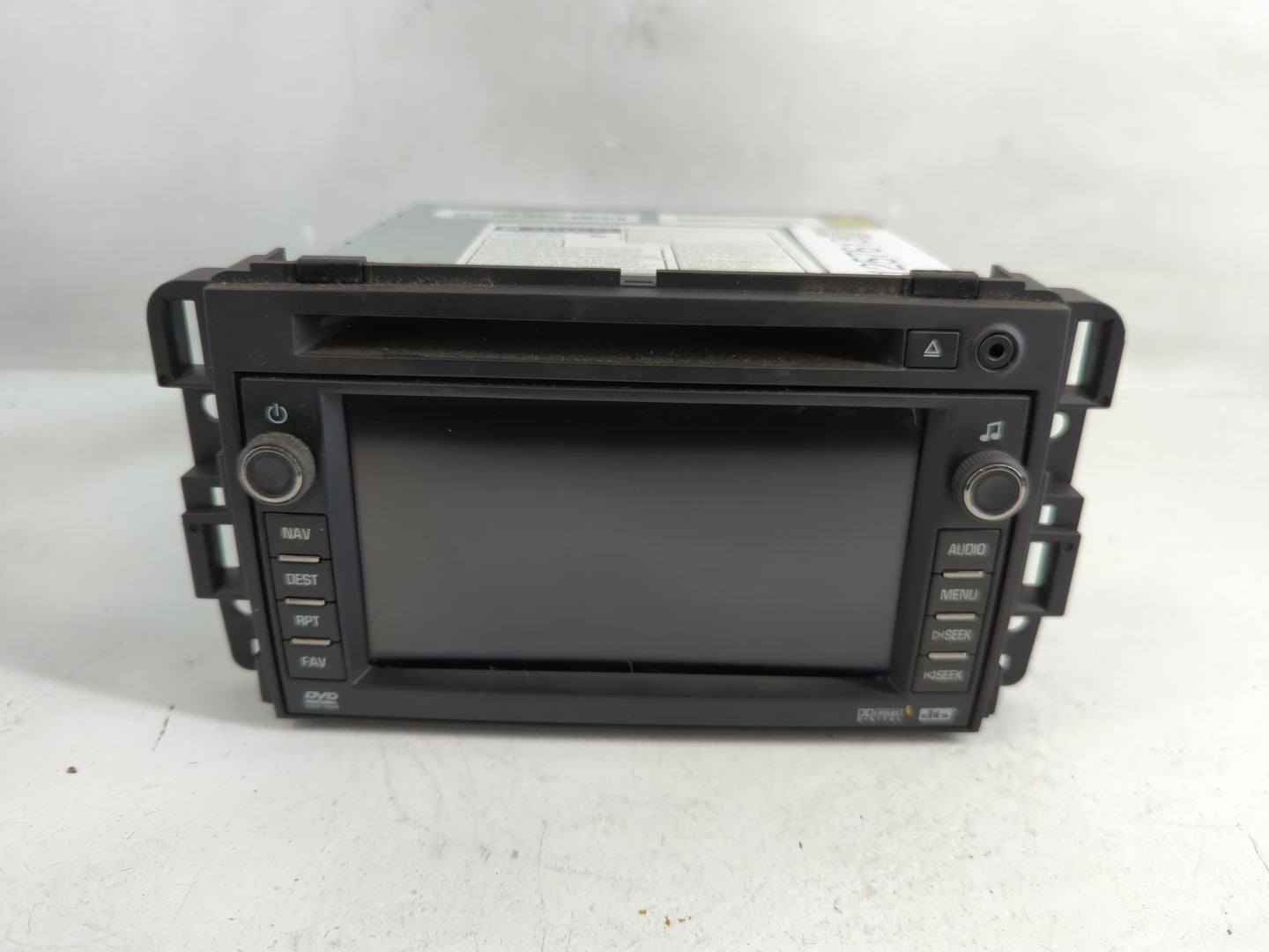 2009 Gmc Yukon Radio AM FM Cd Player Receiver Replacement P/N:20862567 Fits OEM Used Auto Parts - Oemusedautoparts1.com