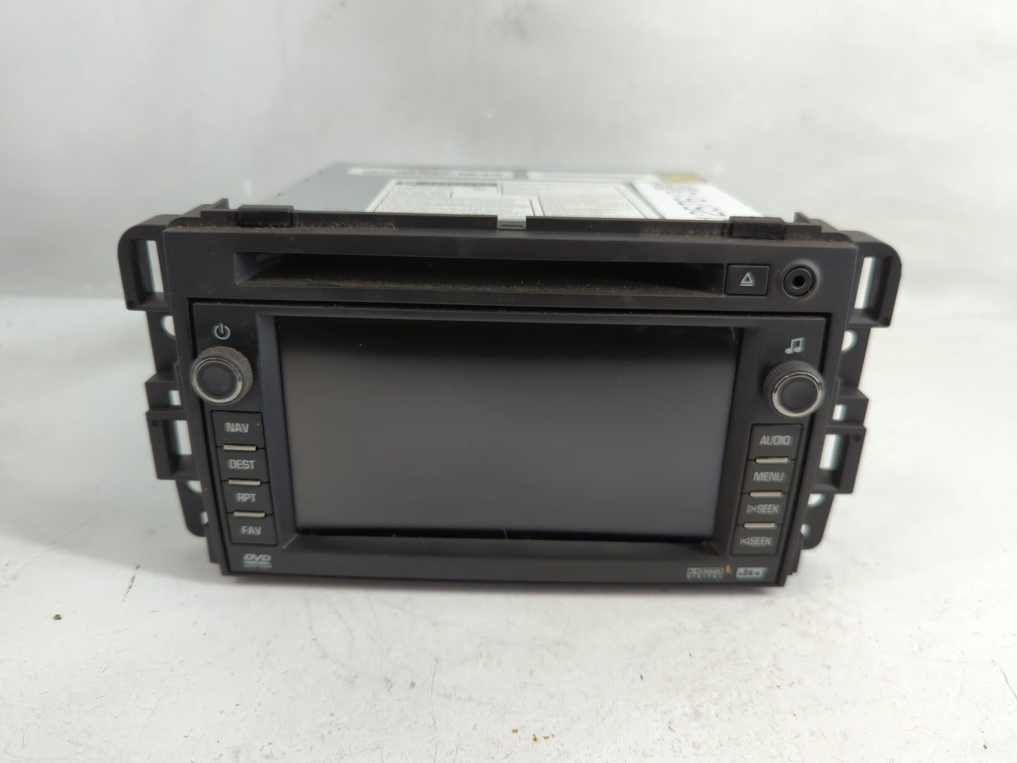 2009 Gmc Yukon Radio AM FM Cd Player Receiver Replacement P/N:20862567 Fits OEM Used Auto Parts - Oemusedautoparts1.com