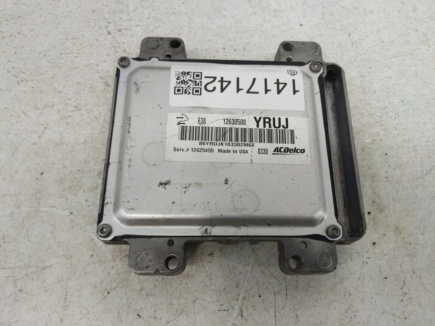 2009-2010 Gmc Yukon PCM Engine Control Computer ECU ECM PCU OEM P/N:12630500 Fits Fits 2009 2010 OEM Used Auto Parts - Oemus
