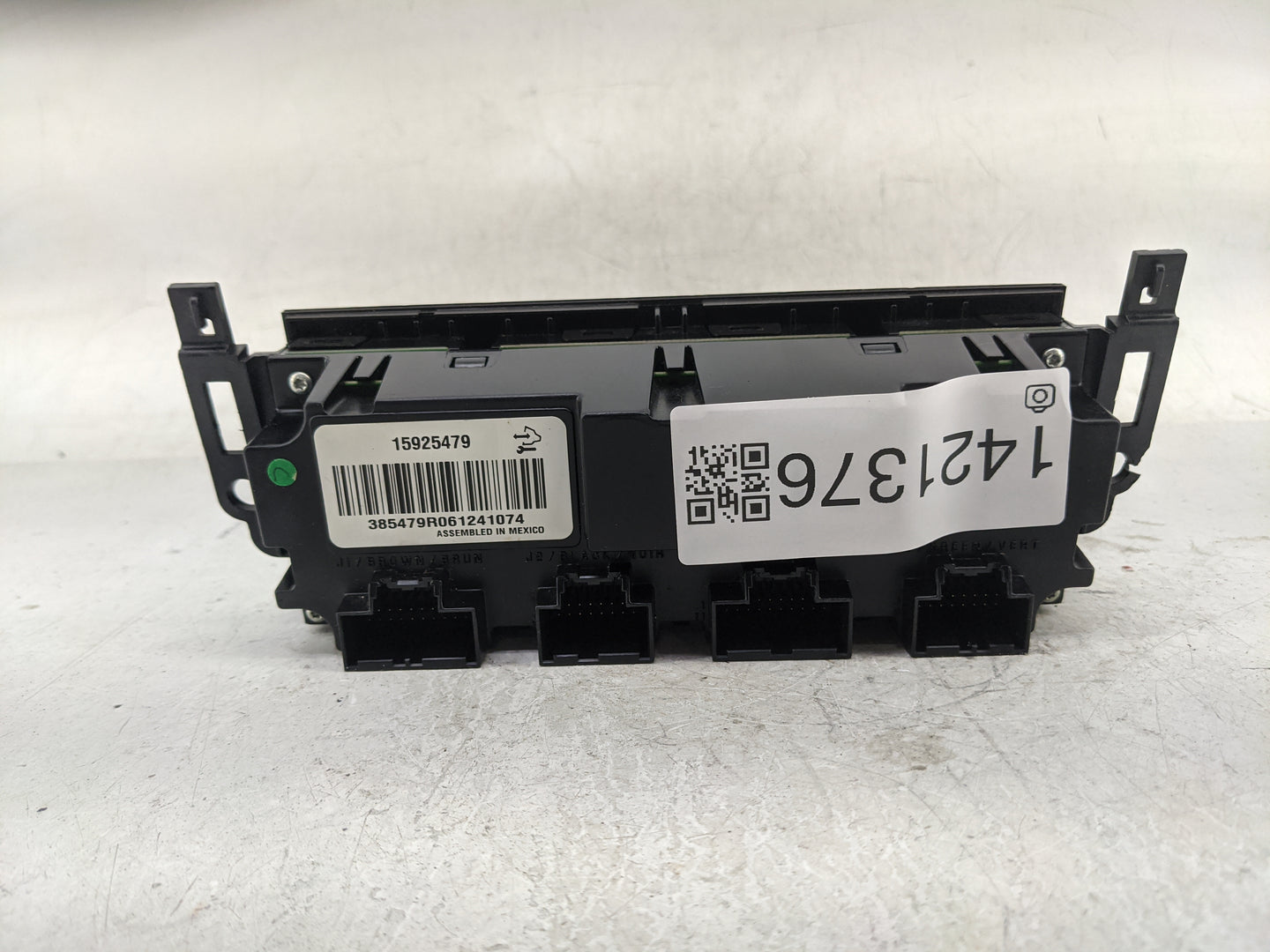 2007-2011 Gmc Yukon Climate Control Module Temperature AC/Heater Replacement P/N:15925479 Fits Fits 2007 2008 2009 2010 2011