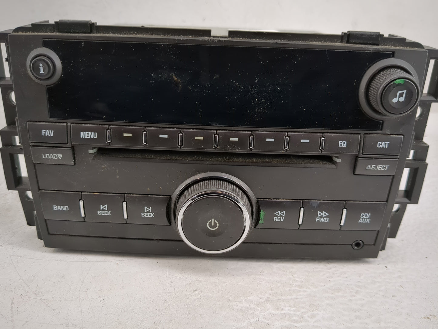 2007-2009 Gmc Yukon Radio AM FM Cd Player Receiver Replacement P/N:25974802 Fits Fits 2007 2008 2009 2010 OEM Used Auto Part