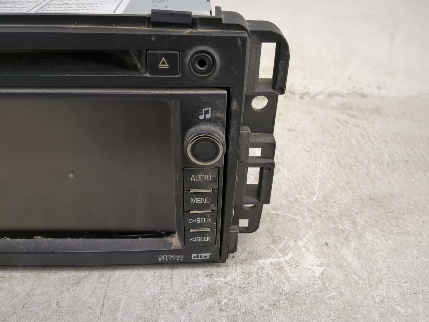 2008-2009 Gmc Yukon Radio AM FM Cd Player Receiver Replacement P/N:20807044 CQ-UG9863X, DW468100-6530 Fits Fits 2008 2009 OE