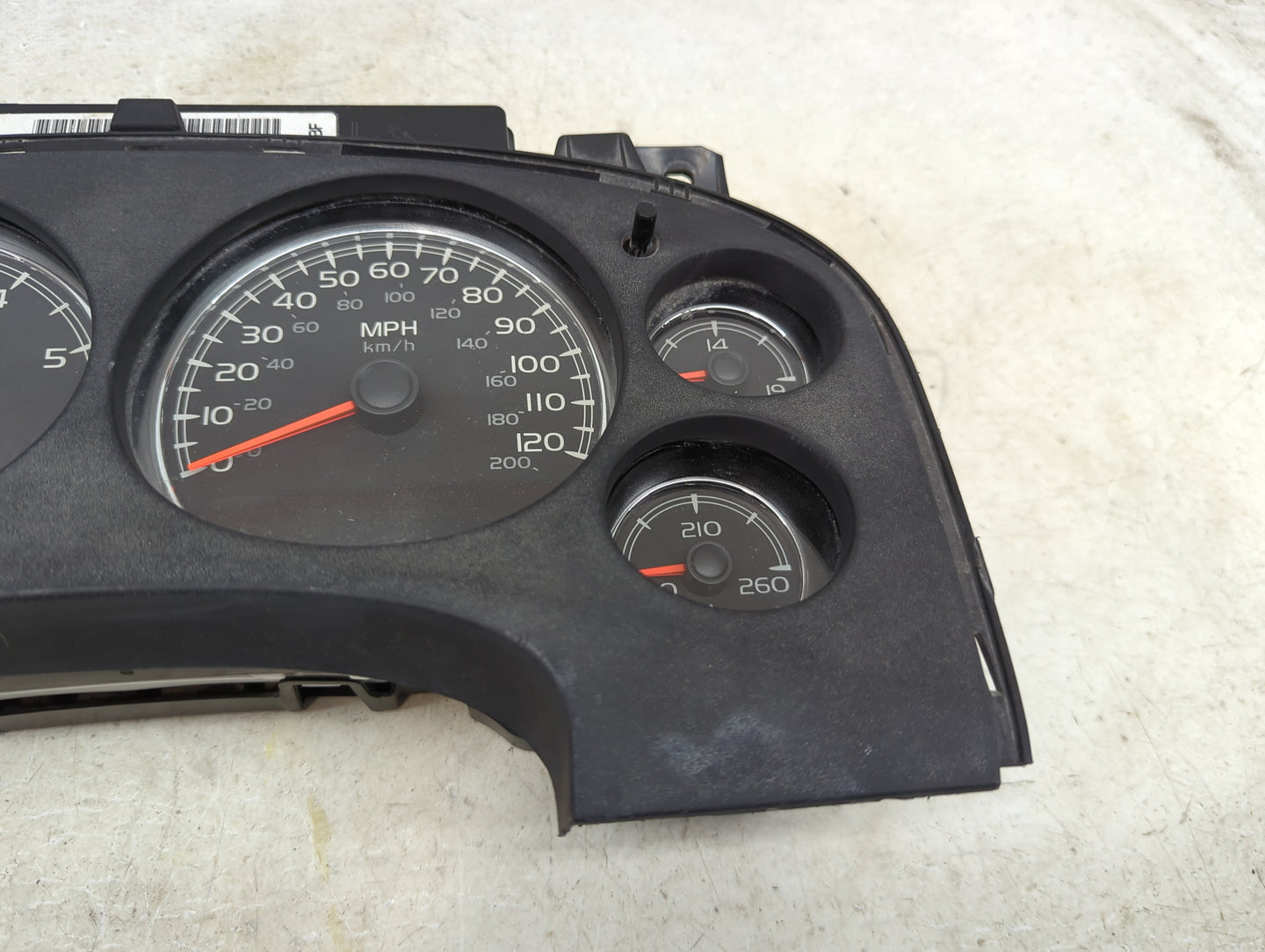 2012-2014 Gmc Yukon Xl 1500 Instrument Cluster Speedometer Gauges P/N:20774762 Miles: Fits Fits 2012 2013 2014 OEM Used Auto