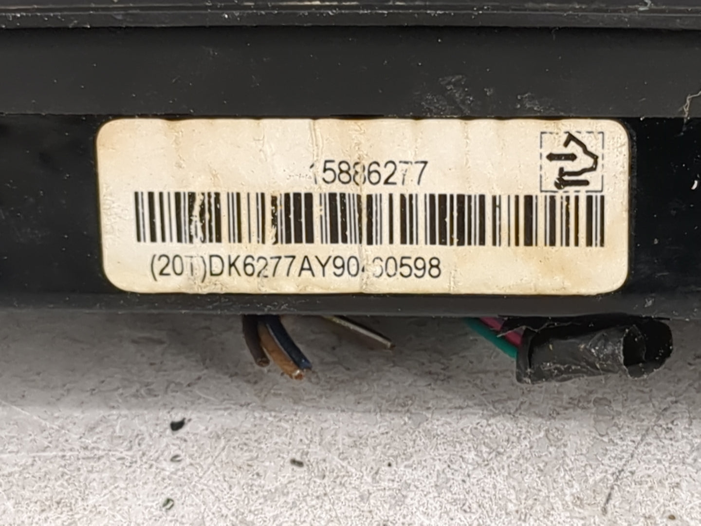 2007-2014 Gmc Yukon Xl 1500 Climate Control Module Temperature AC/Heater Replacement P/N:15886277 Fits OEM Used Auto Parts -
