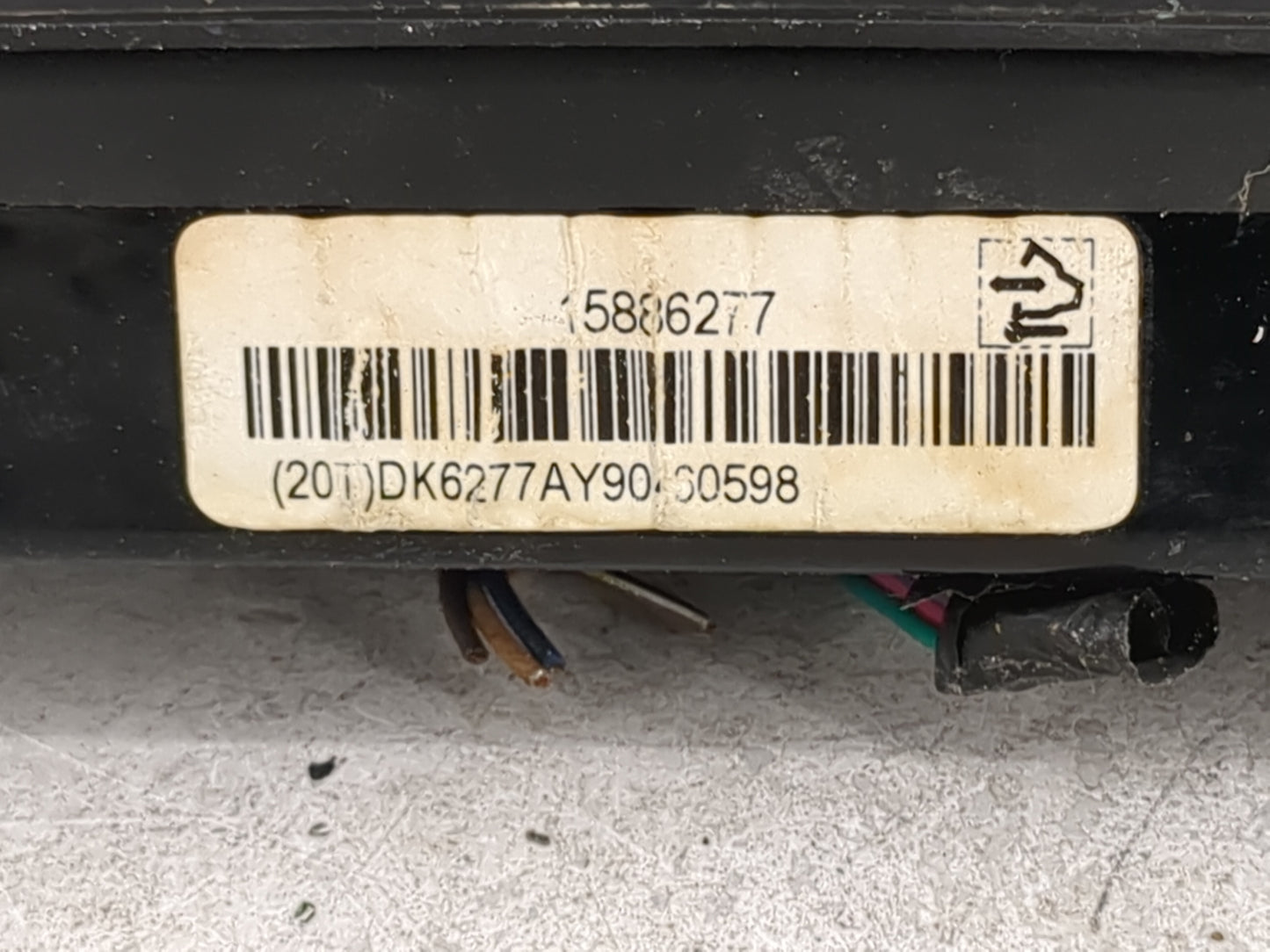 2007-2014 Gmc Yukon Xl 1500 Climate Control Module Temperature AC/Heater Replacement P/N:15886277 Fits OEM Used Auto Parts -