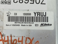 2009 Gmc Yukon Xl 1500 PCM Engine Control Computer ECU ECM PCU OEM P/N:12630500 12625455 Fits Fits 2010 OEM Used Auto Parts 