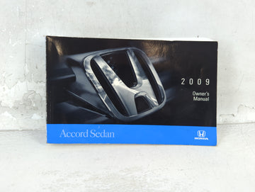 2009 Honda Accord Owners Manual Book Guide P/N:00X31-TA5-6100 31TA5610 OEM Used Auto Parts - Oemusedautoparts1.com