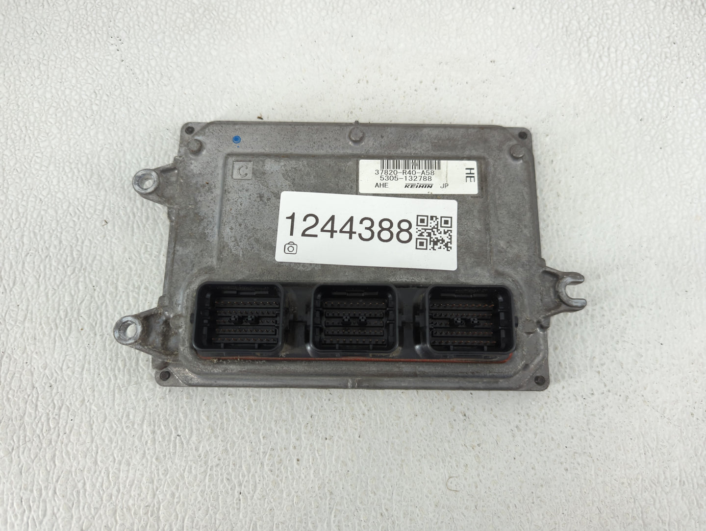 2008-2009 Honda Accord PCM Engine Control Computer ECU ECM PCU OEM P/N:5305-132788 37820-R40-A58 Fits Fits 2008 2009 OEM Use