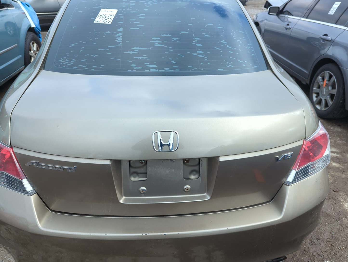 2008-2010 Honda Accord Trunk/decklid/hatch/tailgate Oem 1301576 - Oemusedautoparts1.com