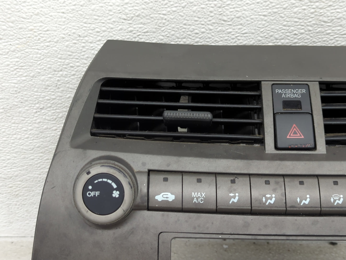 2008-2010 Honda Accord Climate Control Module Temperature AC/Heater Replacement P/N:YR327L Fits Fits 2008 2009 2010 OEM Used
