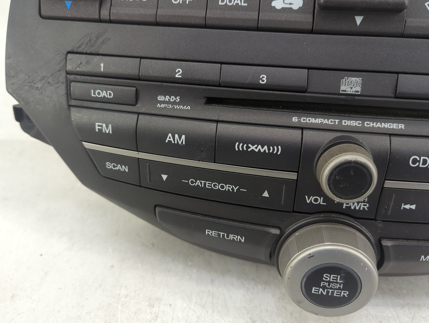 2008-2009 Honda Accord Radio AM FM Cd Player Receiver Replacement P/N:77260TA6A101 39100-TA0-A220 Fits Fits 2008 2009 OEM Us