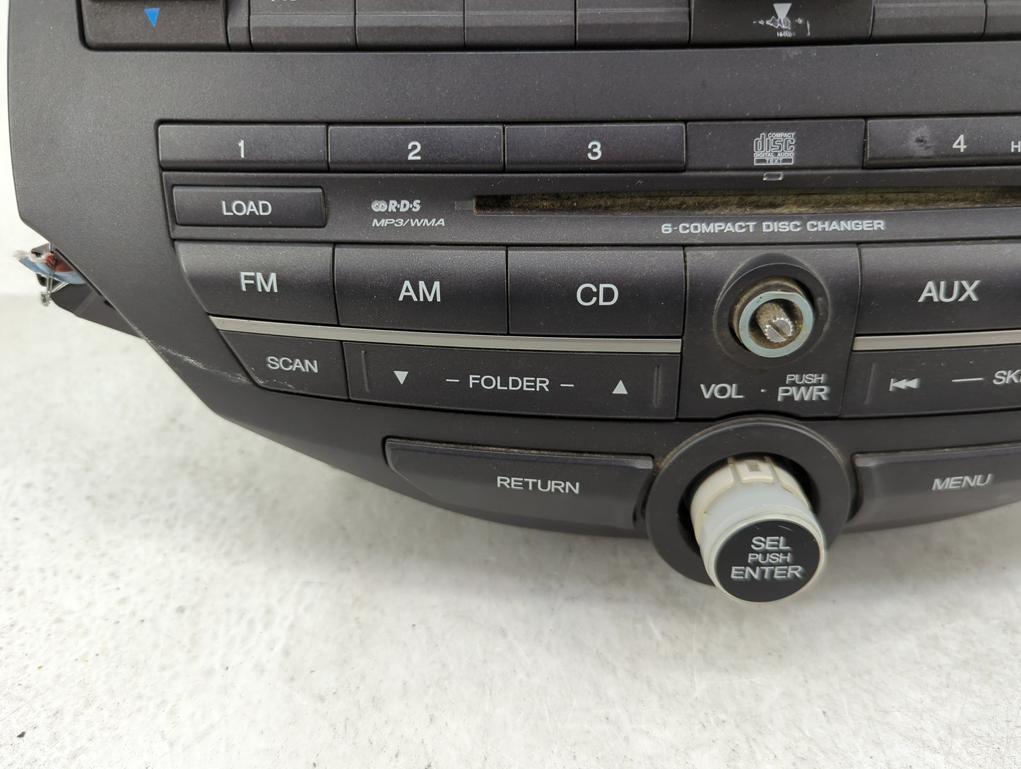 2008-2009 Honda Accord Radio AM FM Cd Player Receiver Replacement P/N:39101-TA0-A313-M1 A3/NH693L Fits Fits 2008 2009 OEM Us