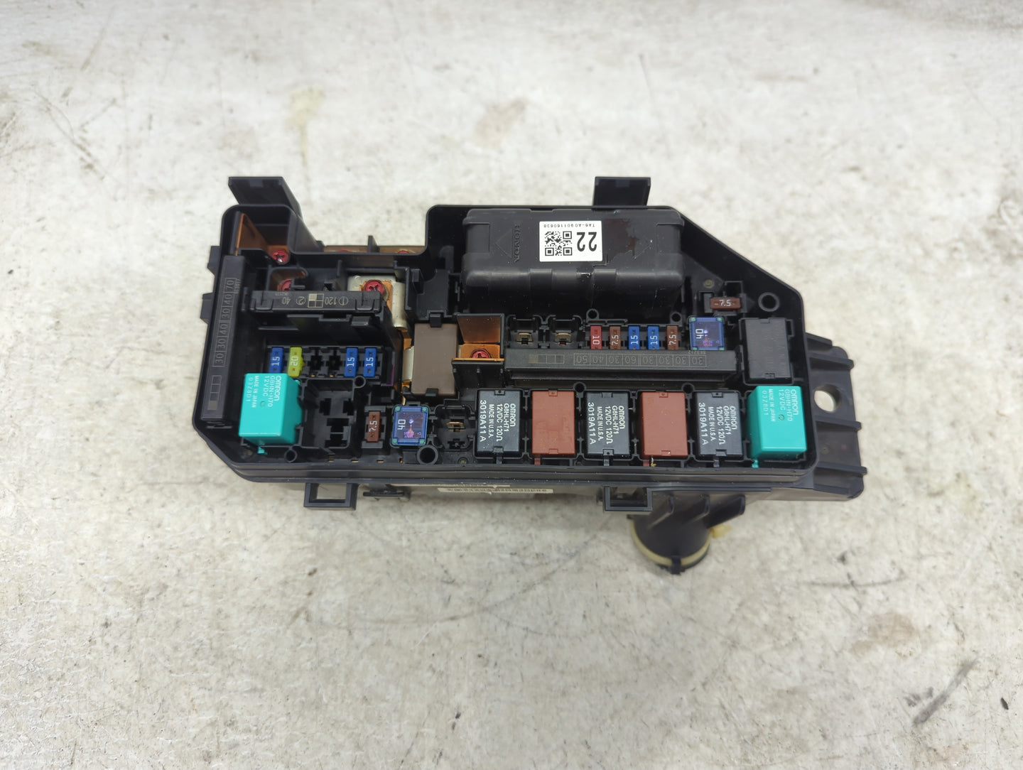 2008-2012 Honda Accord Fusebox Fuse Box Panel Relay Module P/N:38250-TA0-A02 0194T0553 Fits Fits 2008 2009 2010 2011 2012 OE