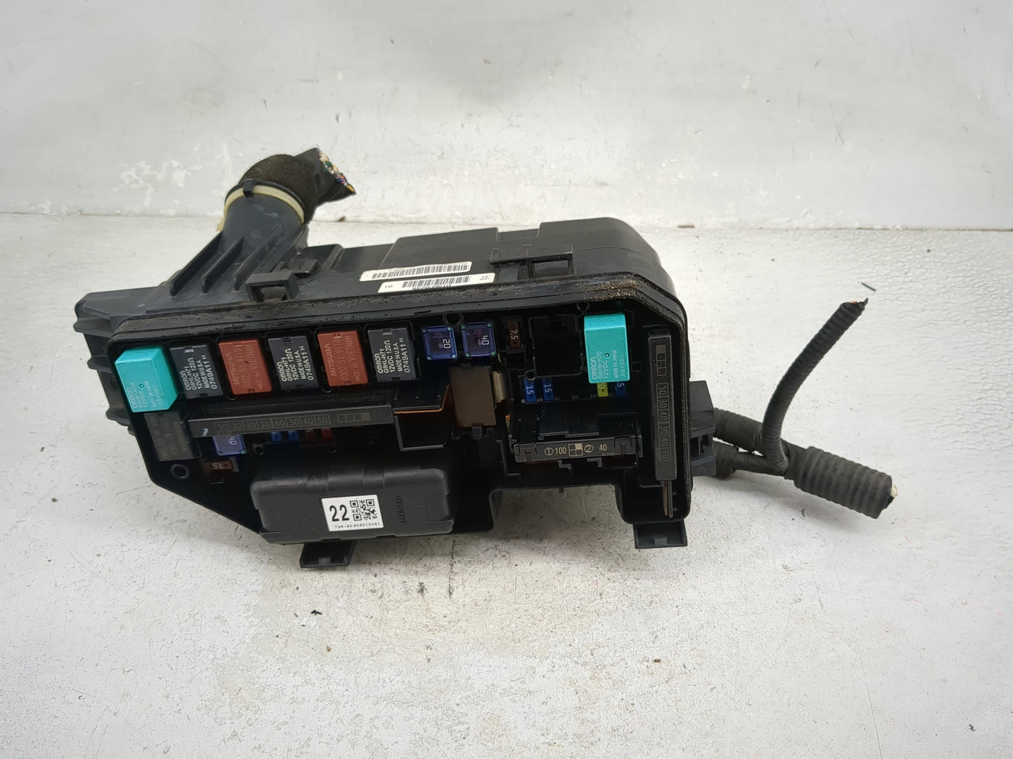 2008 Honda Accord Fusebox Fuse Box Panel Relay Module P/N:0196P0235 6FC0905E529611, TA6-A0904010341 Fits OEM Used Auto Parts