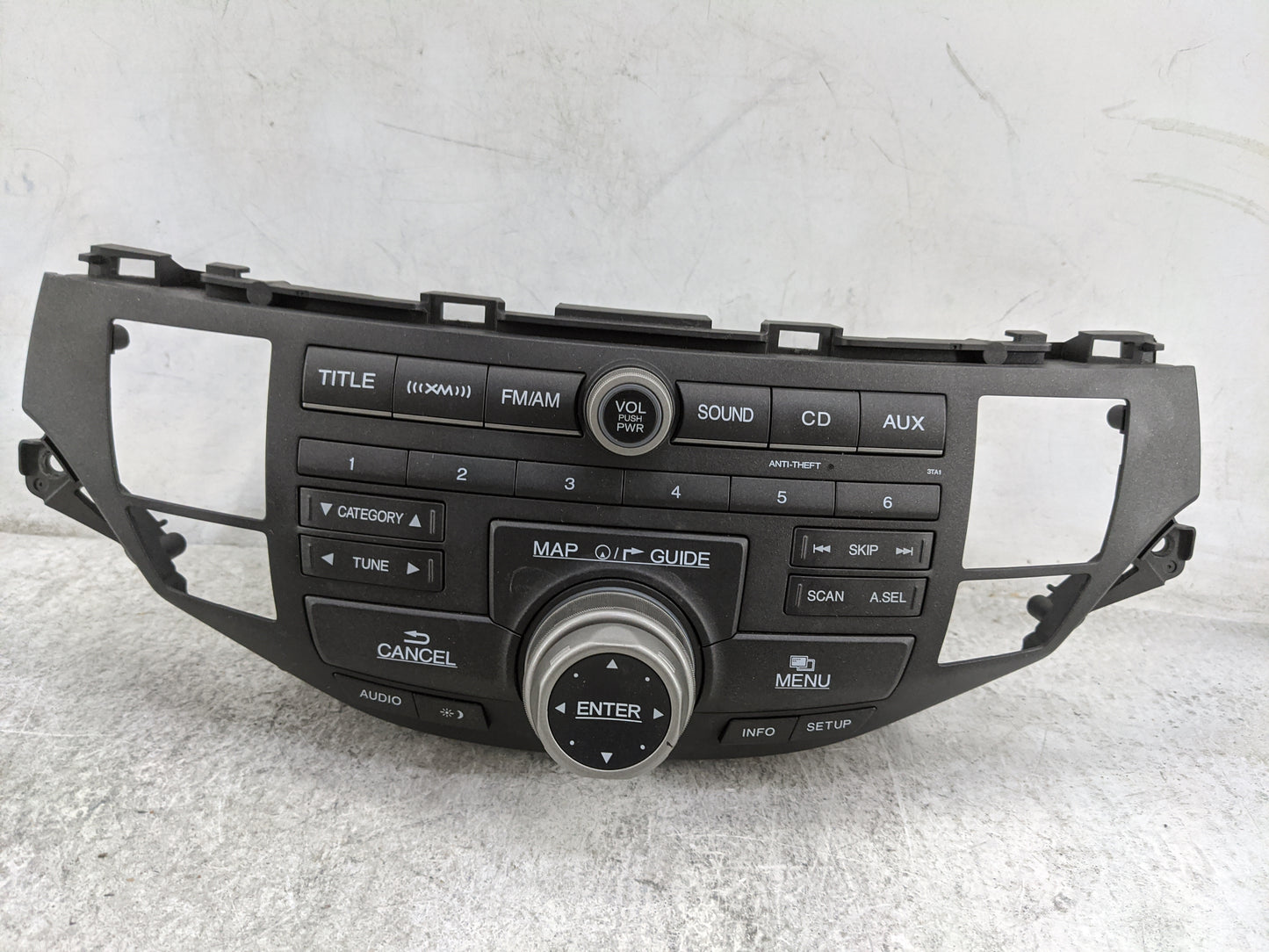 2008-2009 Honda Accord Radio AM FM Cd Player Receiver Replacement P/N:39101-TA0-A920-M1 GEX-3117XMZH Fits Fits 2008 2009 OEM