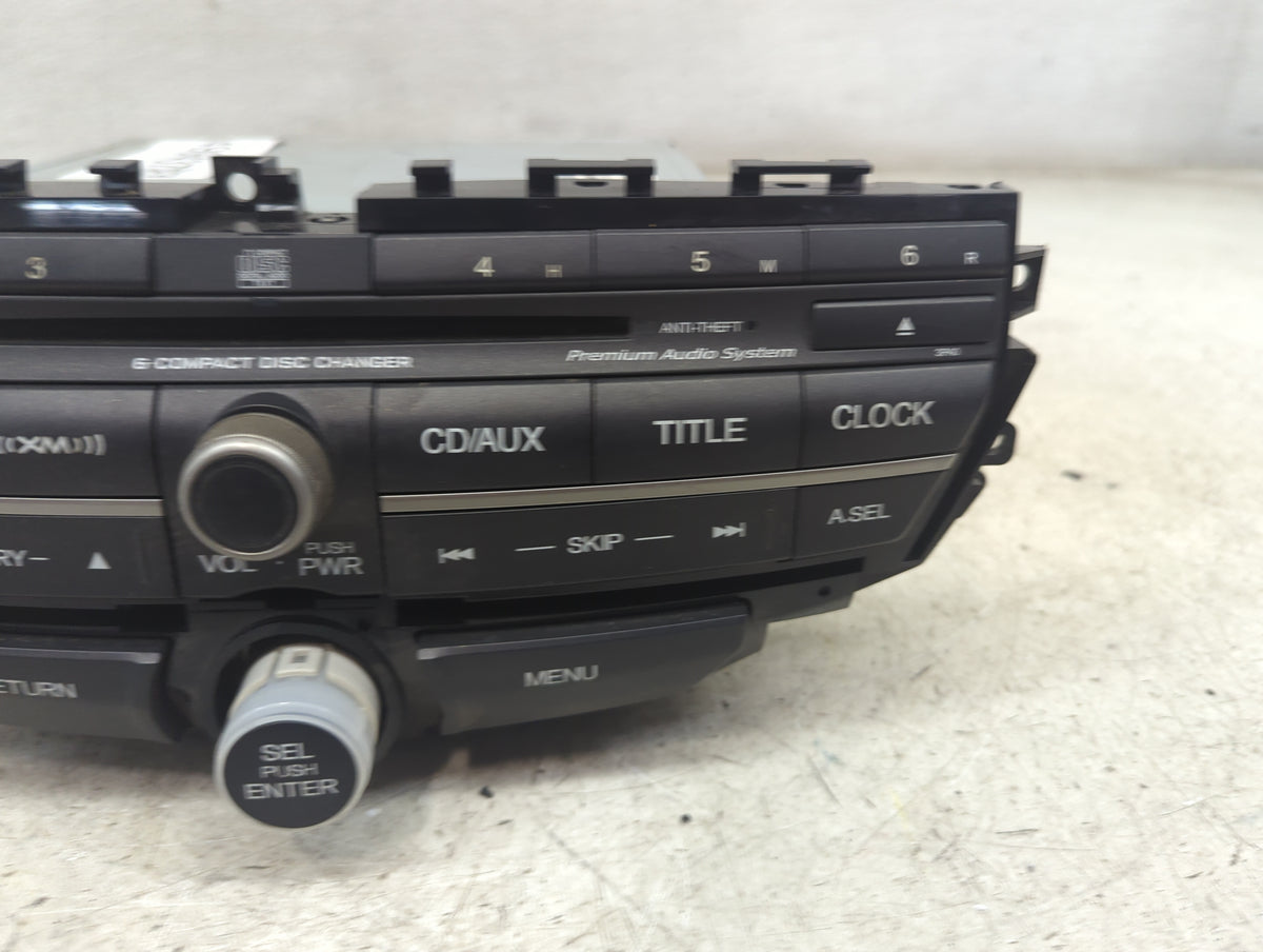 2008-2009 Honda Accord Radio AM FM Cd Player Receiver Replacement P/N:39100-TA0-A220 DEXG3127XZHXNUC, 137263 Fits Fits 2008 