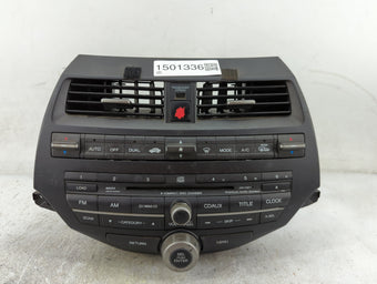compare product 2008-2009 Honda Accord Radio AM FM Cd Player Receiver Replacement P/N:77260TE0A500 Fits Fits 2008 2009 OEM Used Auto Parts