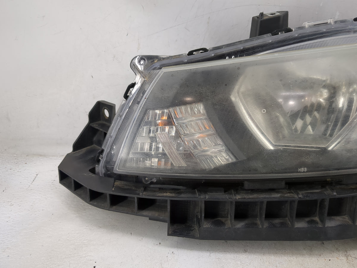 2009 Honda Accord Driver Left Oem Head Light Headlight Lamp Black - Oemusedautoparts1.com