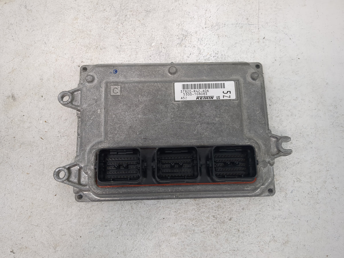 2008-2010 Honda Accord PCM Engine Control Computer ECU ECM PCU OEM P/N:37820-R42-A06 5300-108083 Fits Fits 2008 2009 2010 OE