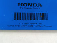 2009 Honda Accord Owners Manual Book Guide OEM Used Auto Parts - Oemusedautoparts1.com