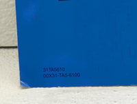 2009 Honda Accord Owners Manual Book Guide OEM Used Auto Parts - Oemusedautoparts1.com